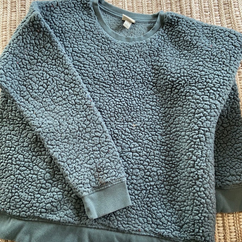 Fuzzy sweatshirt